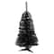 3ft. Pre-Lit Black Artificial Christmas Tree, Warm White LED Lights